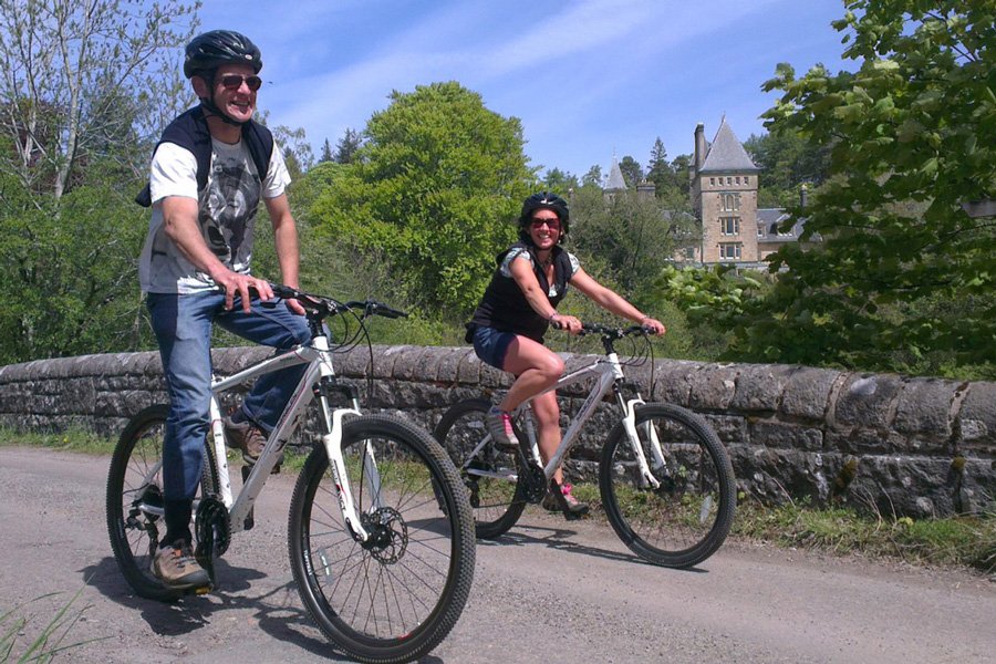 Cycling at The Ardtornish Estates