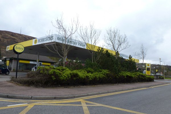 Morrisons Petrol Station and Car Wash