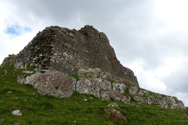 Ardtornish Castle - exterior view