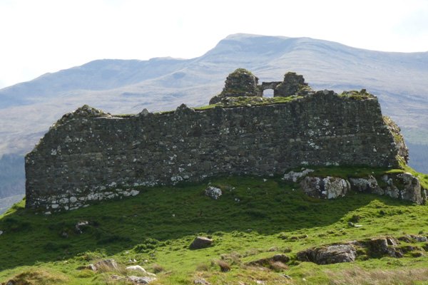Ardtornish Castle - exterior view