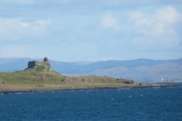 Ardtornish Castle from Lochaline