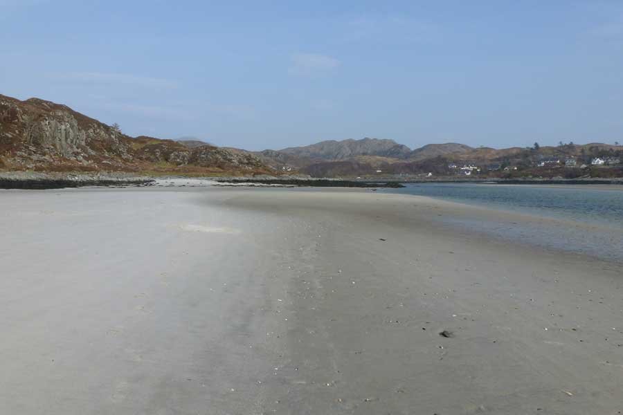Bourblach Beach at Morar