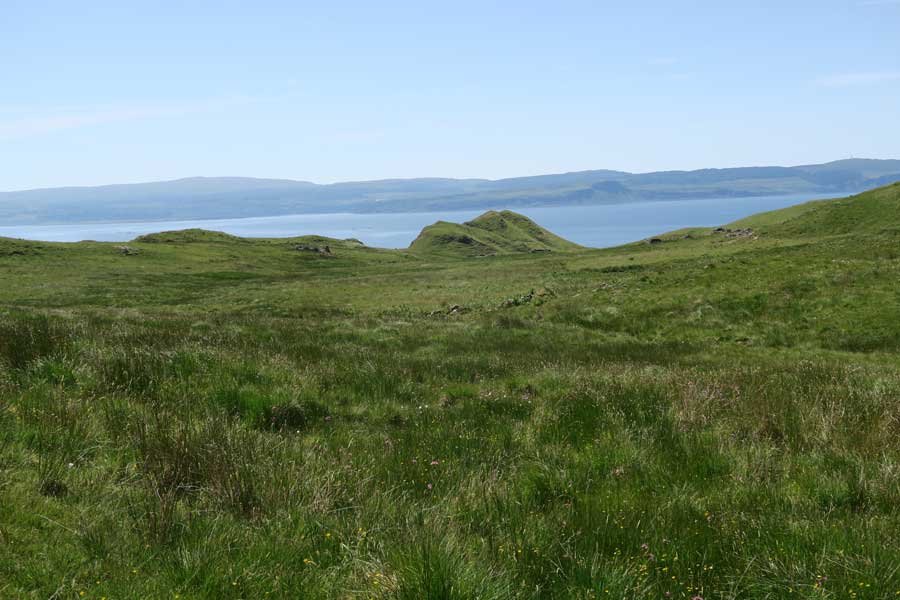 Bourblaige cleared settlment on the Ardnamurchan Peninsula