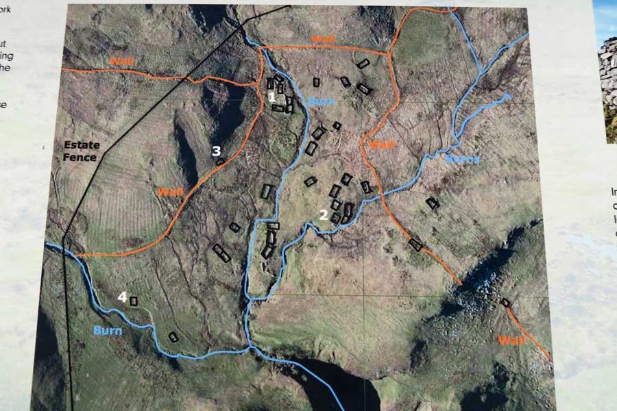 Heritage Ardnamurchan signage for Bourblaige