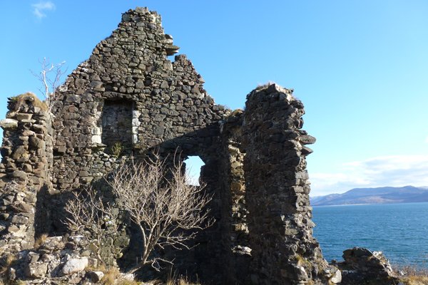 South gable of Caisteal Nan Con