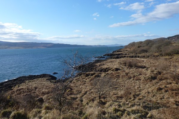 View over the Sound of Mull