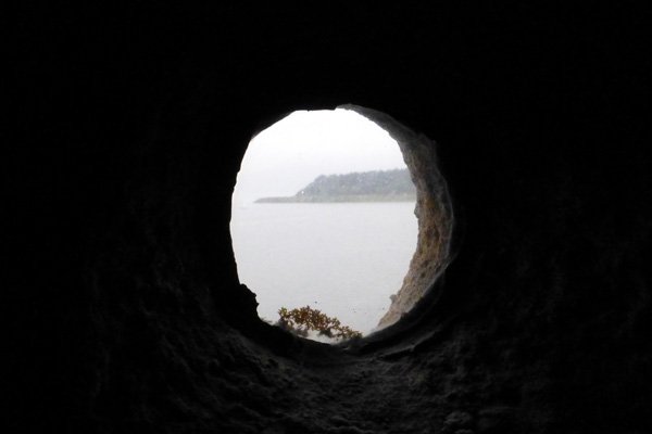 A window to the outside world...