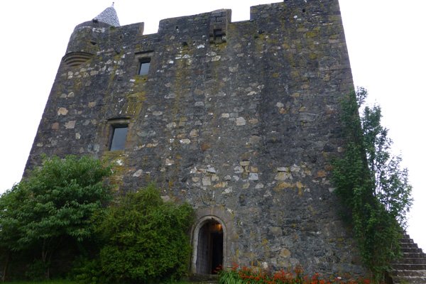 The entrances to Castle Stalker