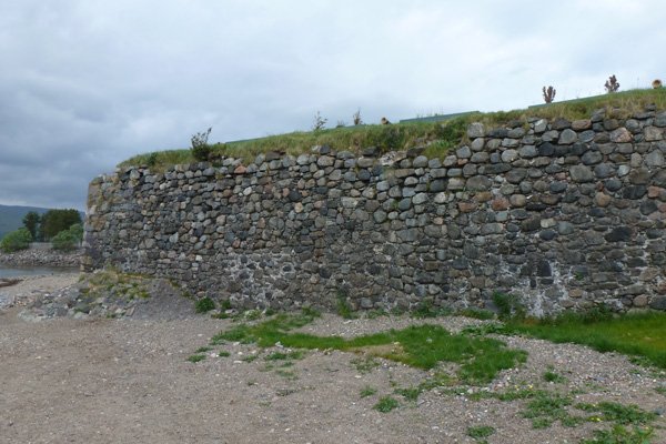 Stone walls of Fort