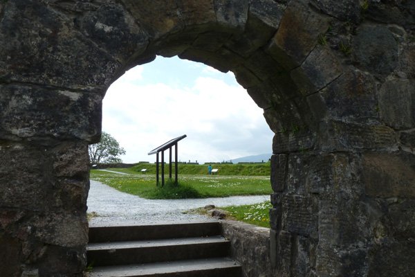 Archway and Interpretation Board