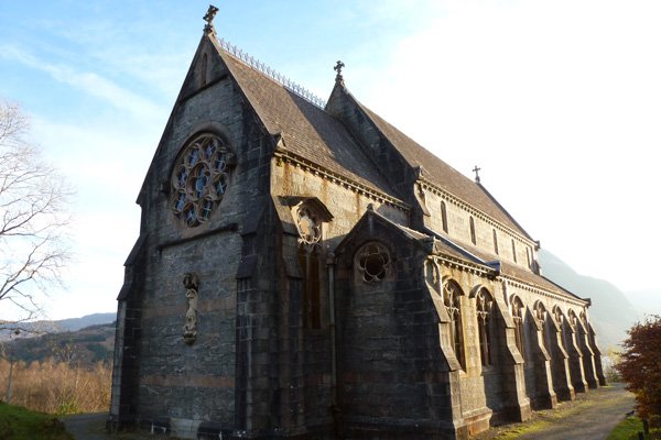 St Mary and St Finnan's Catholic Church at Glenfinnan
