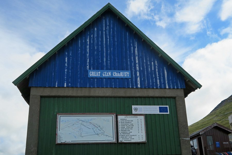 The start of the great glen scenic chair ride