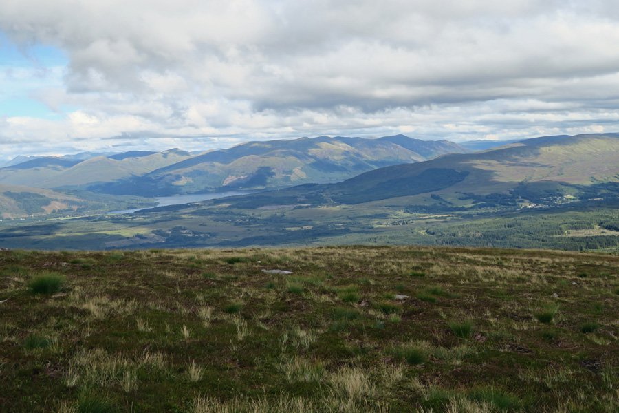A view from the end of The Great Glen Scenic Chair Ride