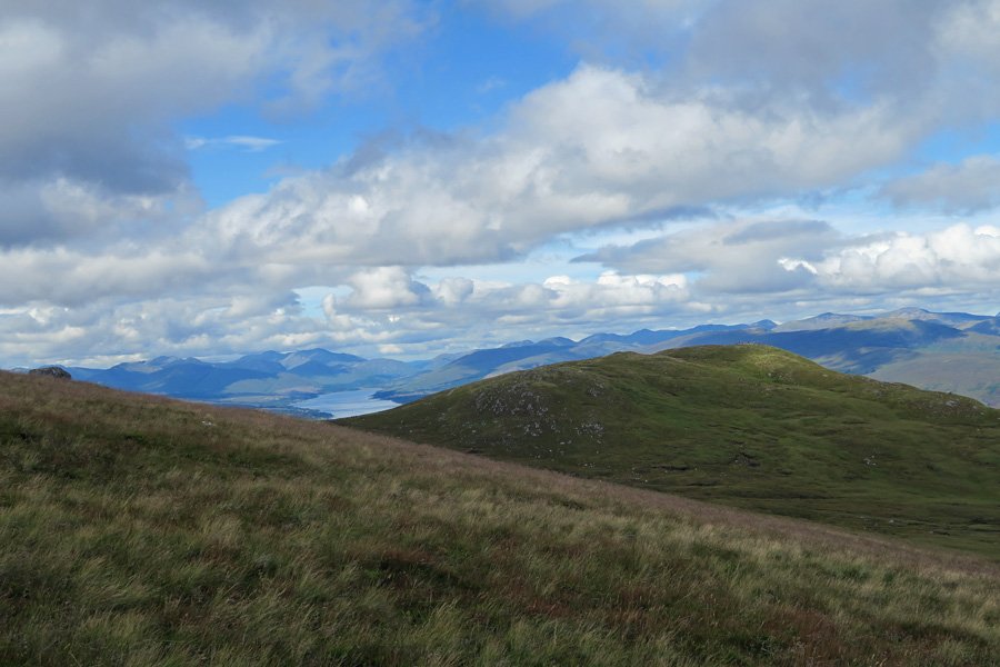 A view from the end of The Great Glen Scenic Chair Ride