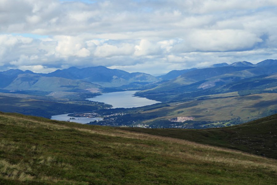 A view from the end of The Great Glen Scenic Chair Ride