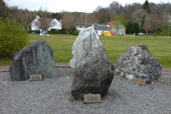 Gabbro (Isle of Mull), Basalt and Breccia (Isle of Skye)