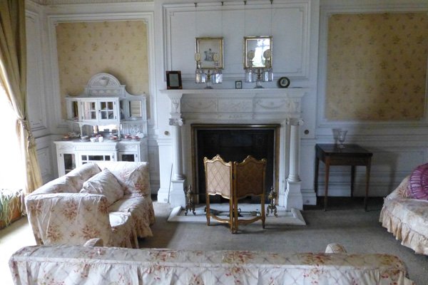 Lady Monica's drawing room in Kinloch Castle