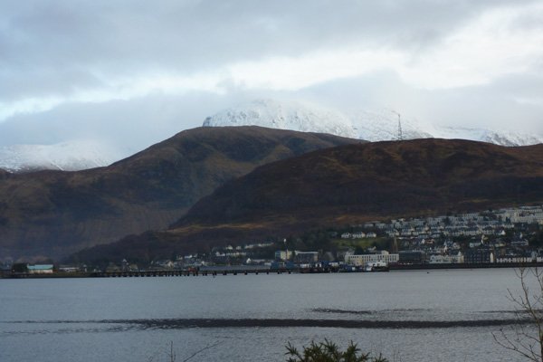 The Ben Nevis Range in December