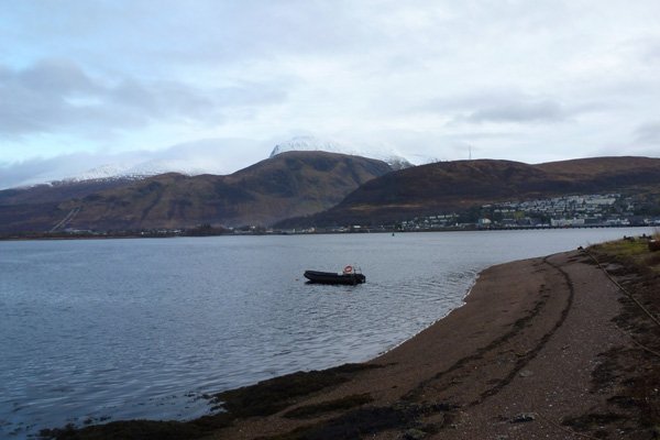 Looking towards Fort William and Ben Nevis