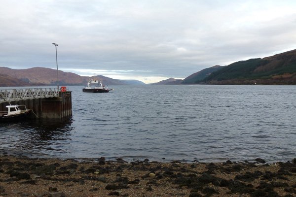 Looking North up Loch Linnhe