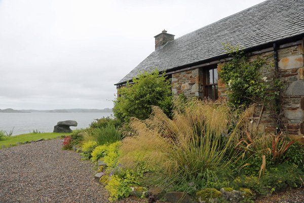 The old boathouse at Roshven House