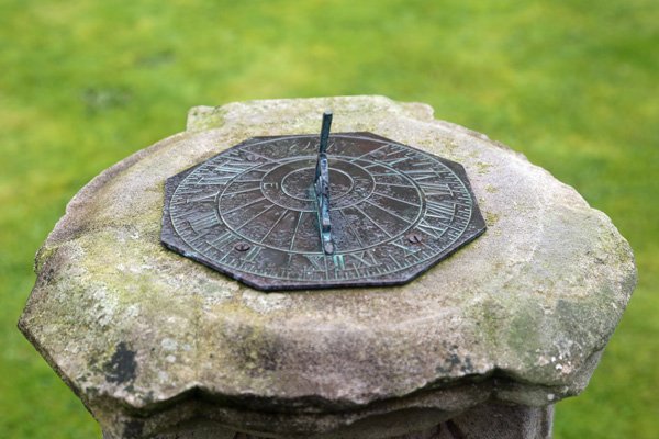 Sundial at Roshven House Gardens