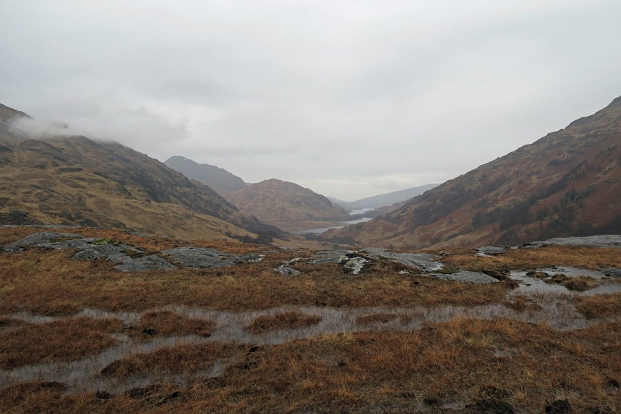 The Muidhe  - looking west over Loch Eilt