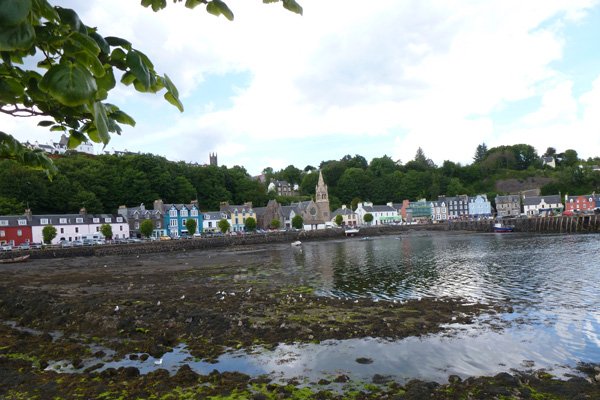Tobermory with its sheltered habour