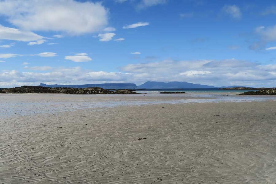 Bunacaimb beach near Traigh