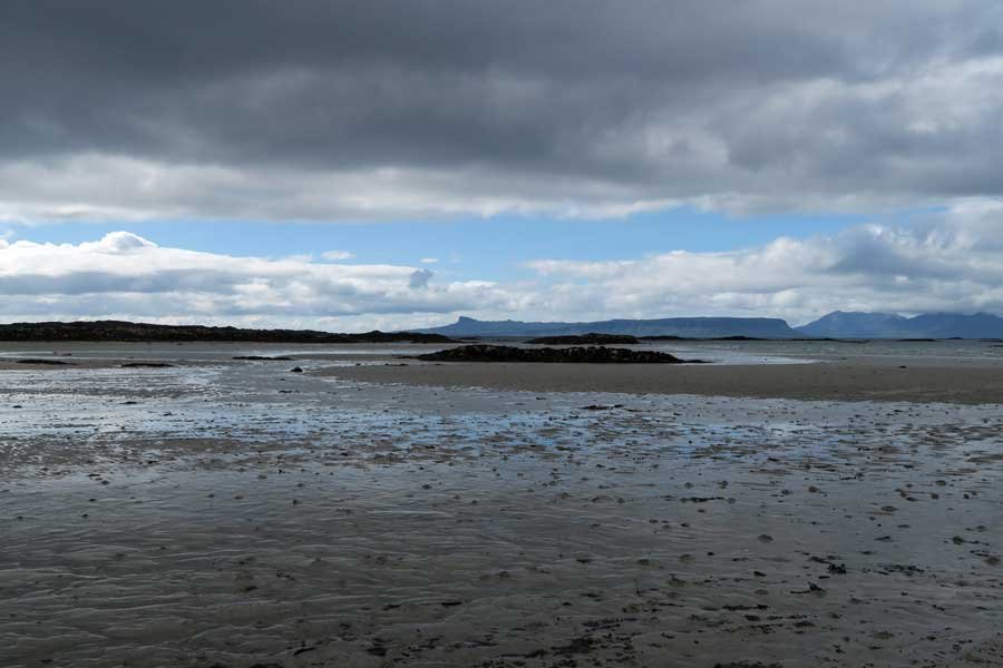 Bunacaimb beach near Traigh