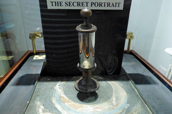 A secret portrait of Bonnie Prince Charlie in The West Highland Museum