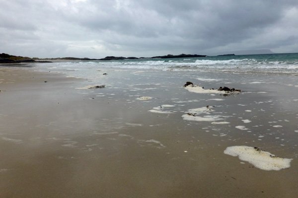 The sand masons of Camusdarach