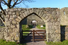 Old Inverlochy Castle - outer gate