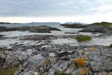 Traigh Beach looking out to The Small Isles