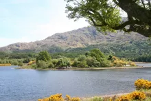 St Finan's or The Green Isle on Loch Shiel