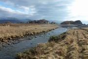 Borrodale Burn leading to Borrodale Beach