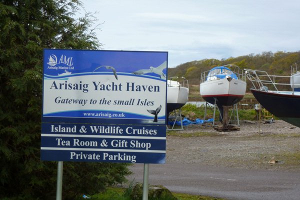 The Entrance to Arisaig Marine