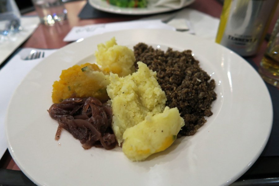 The Caledonian Sleeper - Haggis, neeps and tatties