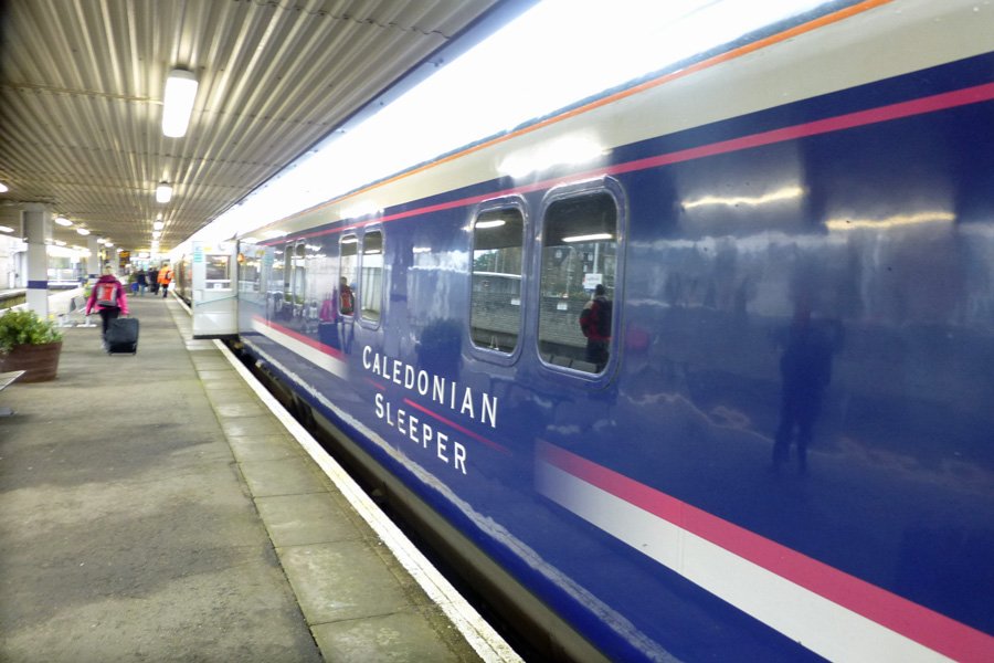 The Caledonian Sleeper - Fort William in the morning
