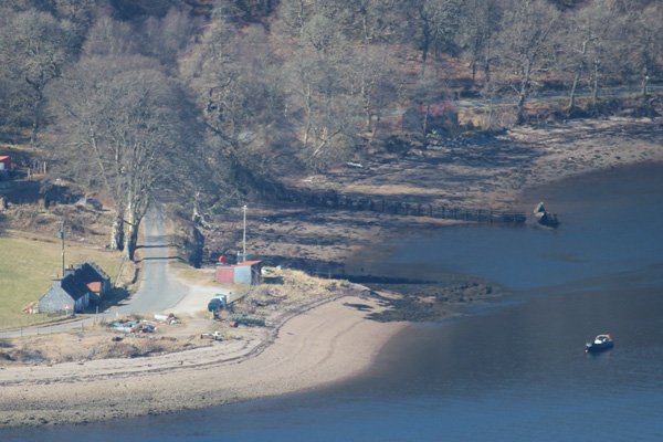 The Camusnagaul ferry terminal by Treslaig