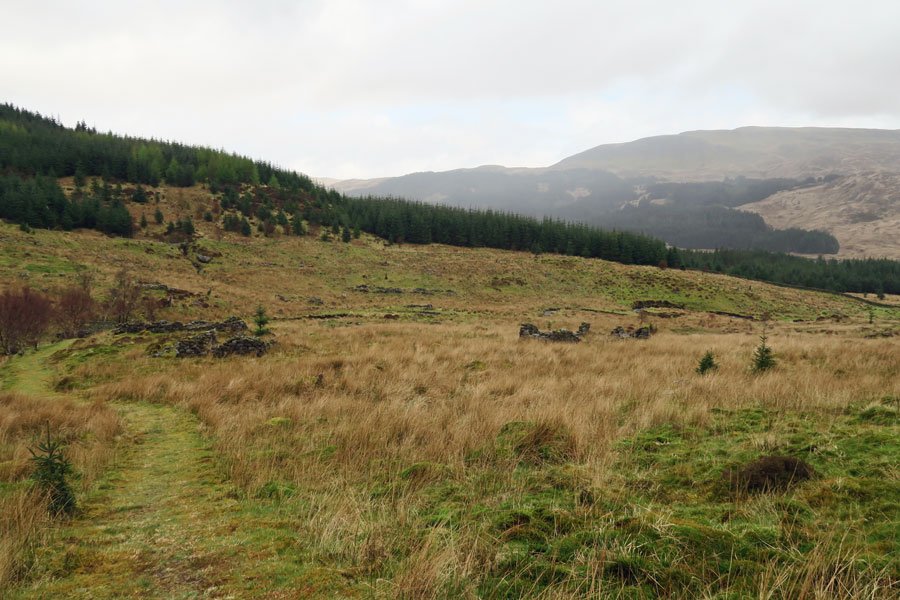 Aoineadh Mor the deserted village