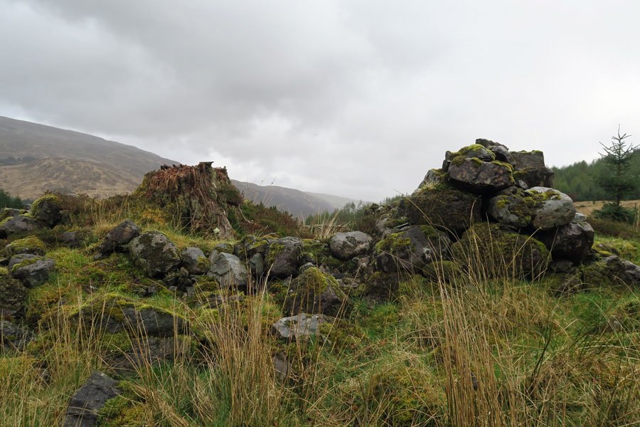 Aoineadh Mor the deserted village