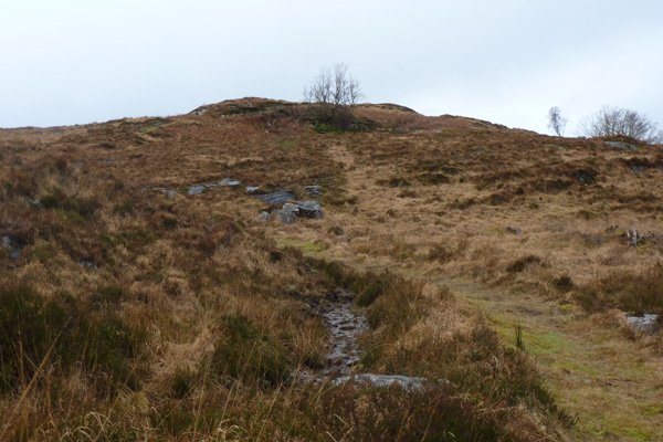 The well mainained path to the top viewpoint