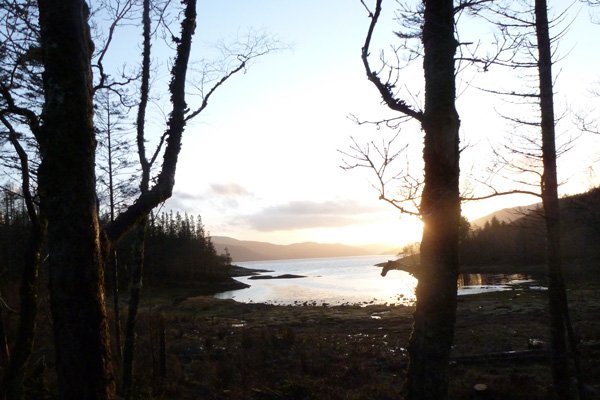 Sunset over Loch Sunart