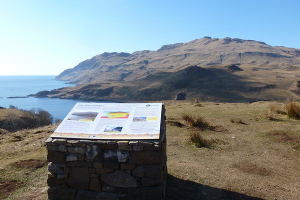 Ben Hiant from the viewpoint above Camus Nan Geall