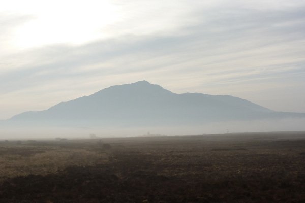Ben Resipole on a misty March Moidart morning