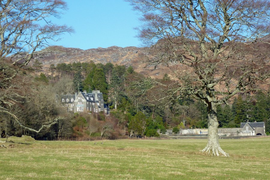 Looking towards Arisaig House