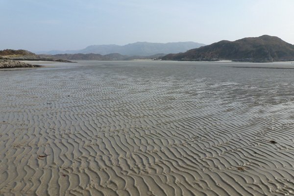 Looking East back towards Morar