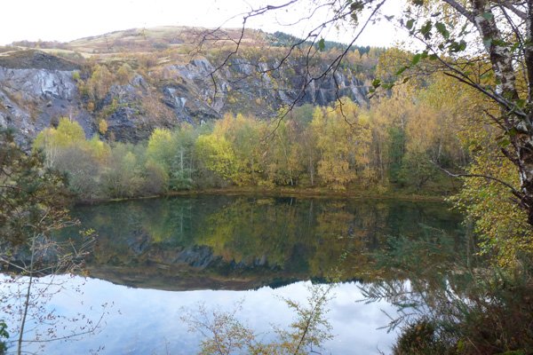One of the quarry lochans