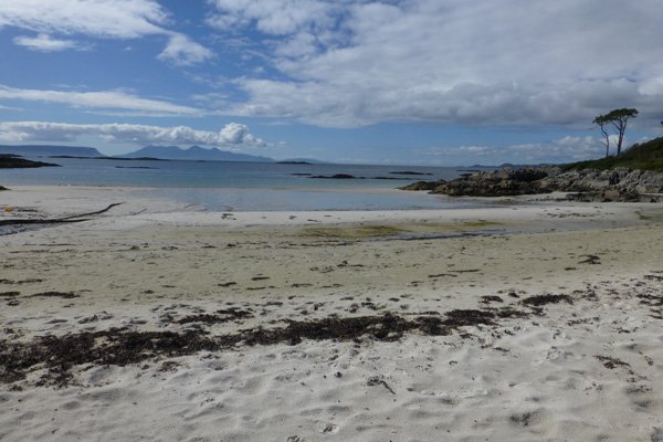 A beach paradise...